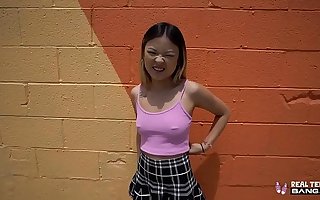 Real Teens - Hot Asian Teen Slayer Chu Fucked During Porn Casting