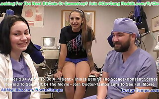 $CLOV - POV - Freshman Latina Stefania Mafra Gets Compulsory New Student Physical & Gyno Going-over From Doctor Tampa & Nurse b like Lenna Lux At Doctor-Tampa.com