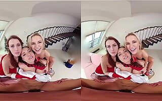 Czech VR 321 - Free Full Christmas Foursome!