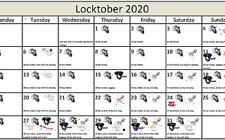 Locktober 2020 - The tasks that each proper chastity slave should perform that month of the year. You have to follow all the tasks consistently. You must not skip any task. Any task you miss for whatever reason, means your dick stays locked an extra day.